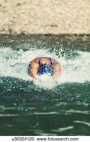 Triathlon athlete View Large Photo Image Stock Image - Triathlon athlete. Fotosearch