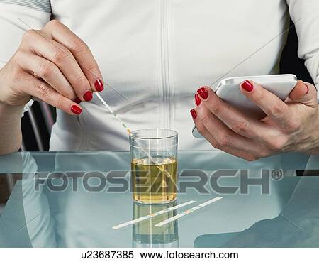 Stock Photography - Urine test. Fotosearch
