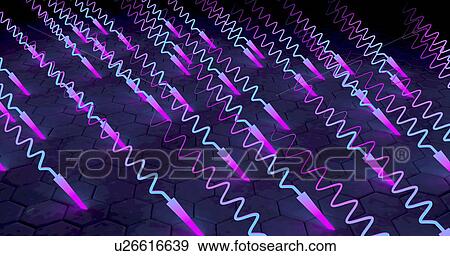 Stock Photo - UV rays penetrating skin, illustration. Fotosearch