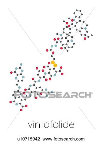 Vintafolide cancer drug, molecular model View Large Photo Image Stock Image - Vintafolide cancer drug, molecular model. Fotosearch