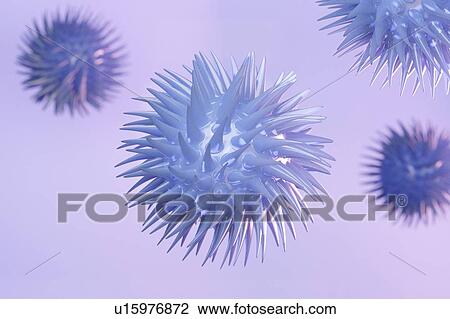 Virus particles, illustration View Large Photo Image Stock Image - Virus particles, illustration. Fotosearch
