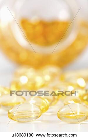 Vitamin E capsules View Large Photo Image Stock Image - Vitamin E capsules. Fotosearch