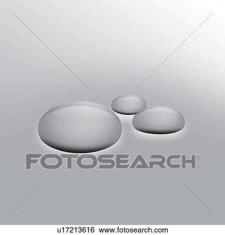 Water drops on surface View Large Photo Image Stock Photograph - Water drops on surface. Fotosearch