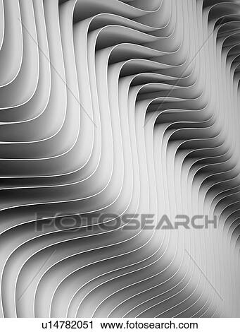 Stock Image - Wave pattern, illustration. Fotosearch