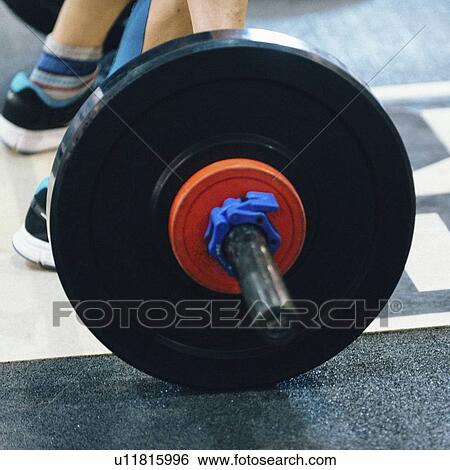 Stock Photograph - Weightlifting. Fotosearch