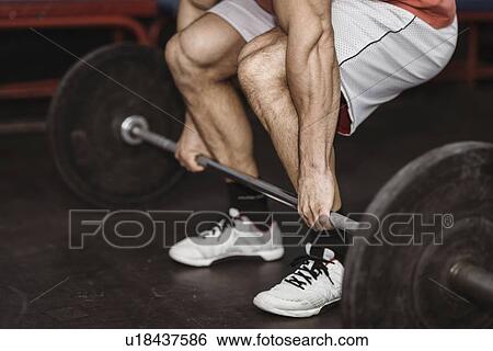 Stock Photograph - Weightlifting. Fotosearch