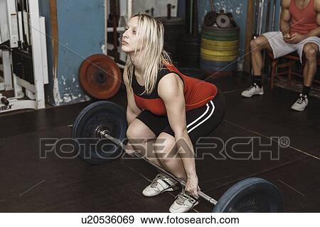 Weightlifting training View Large Photo Image Stock Photo - Weightlifting training. Fotosearch