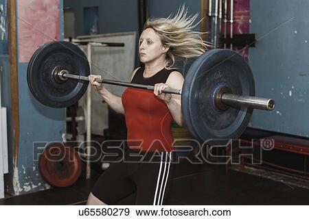 Weightlifting training View Large Photo Image Stock Photo - Weightlifting training. Fotosearch