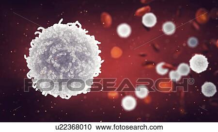 White and red blood cells, illustration View Large Photo Image Stock Image - White and red blood cells, illustration. Fotosearch