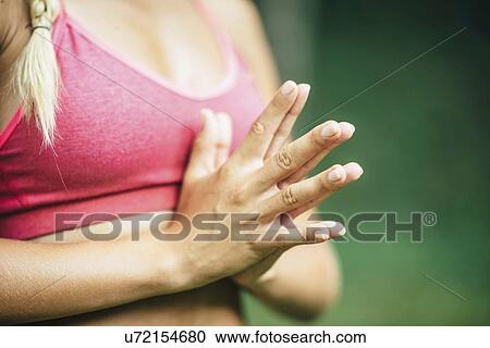 Woman doing yoga View Large Photo Image Stock Image - Woman doing yoga. Fotosearch