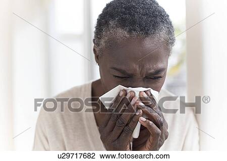 Woman with cold View Large Photo Image Stock Image - Woman with cold. Fotosearch