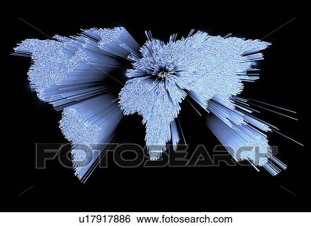 World map, illustration View Large Photo Image Stock Photograph - World map, illustration. Fotosearch