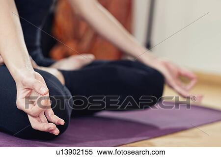 Stock Photography - Yoga meditation. Fotosearch