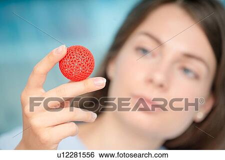 Stock Photograph - 3D printed object.. Fotosearch