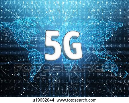 5G technology, conceptual illustration. View Large Photo Image Picture - 5G technology, conceptual illustration.. Fotosearch