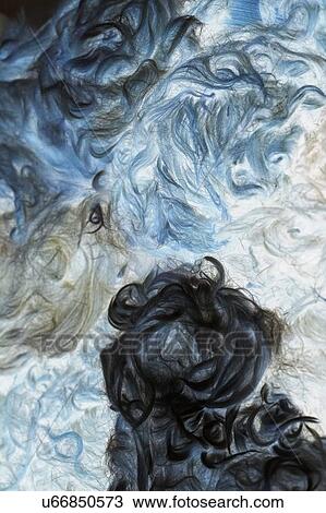 Stock Image - Alpaca wool. Fotosearch