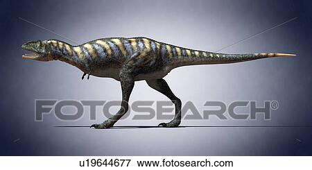 Stock Photo - Apatosaurus, computer illustration.. Fotosearch