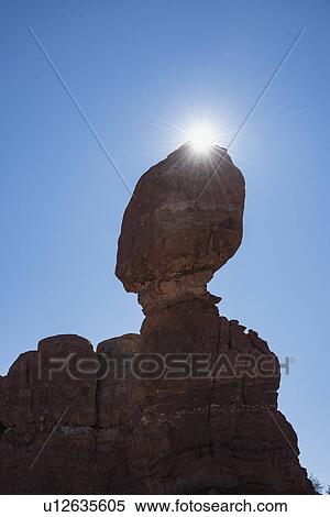Balanced Rock in Arches National Park, Utah, USA View Large Photo Image Stock Photography - Balanced Rock in Arches National Park, Utah, USA. Fotosearch
