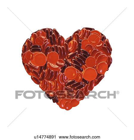 Stock Image - Blood donation, conceptual illustration.. Fotosearch