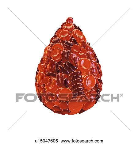 Stock Photography - Blood donation, conceptual illustration.. Fotosearch
