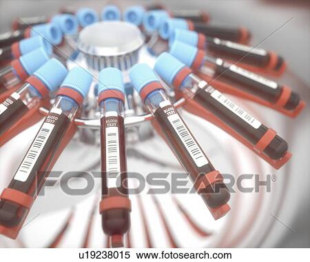 Blood samples in centrifuge, illustration. View Large Photo Image Stock Photography - Blood samples in centrifuge, illustration.. Fotosearch