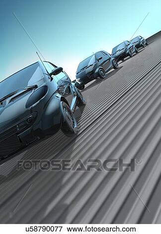 Cars, illustration. View Large Photo Image Stock Photo - Cars, illustration.. Fotosearch