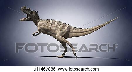 Ceratosaurus, computer illustration. View Large Photo Image Stock Photograph - Ceratosaurus, computer illustration.. Fotosearch