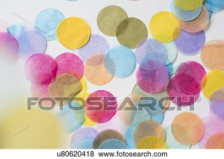 Stock Photo - Circular confetti. Fotosearch