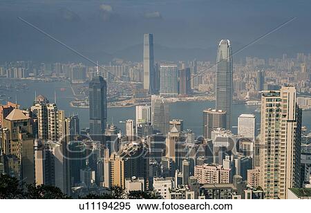 Stock Photography - Cityscape of Hong Kong, China. Fotosearch