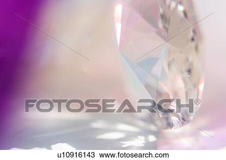 Stock Image - Close-up of crystal. Fotosearch