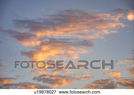 Cloudscape at sunset View Large Photo Image Stock Photo - Cloudscape at sunset. Fotosearch
