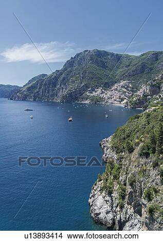 Picture - Coastline of Amalfi Coast, Italy. Fotosearch