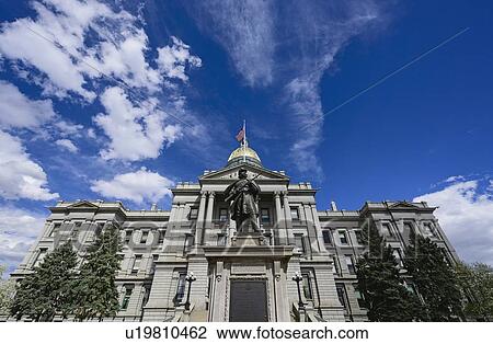 Colorado State Capitol and Civil War monument in Denver, Colorado View Large Photo Image Stock Image - Colorado State Capitol and Civil War monument in Denver, Colorado. Fotosearch
