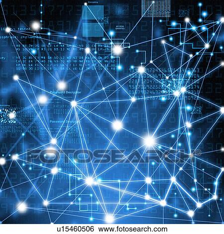 Connecting dots and lines, illustration. View Large Photo Image Stock Photograph - Connecting dots and lines, illustration.. Fotosearch