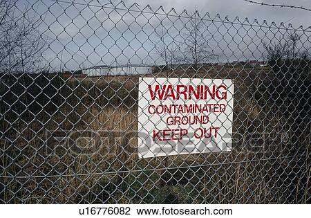 Contaminated land, site of former gas works in the West Midlands, UK. View Large Photo Image Stock Image - Contaminated land, site of former gas works in the West Midlands, UK.. Fotosearch