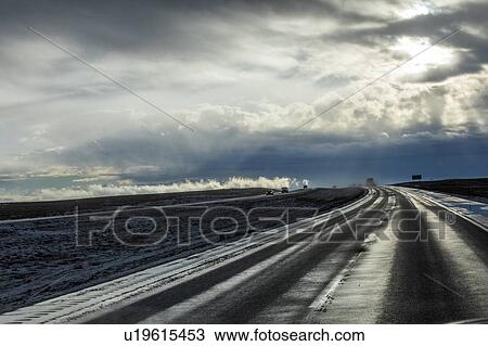 Country road with snow under overcast sky View Large Photo Image Stock Image - Country road with snow under overcast sky. Fotosearch