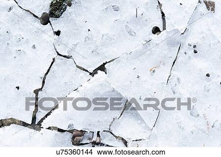 Cracked ice View Large Photo Image Picture - Cracked ice. Fotosearch