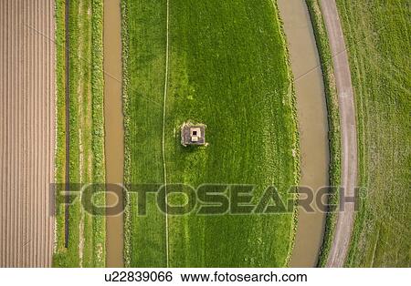 Ditch, dyke, ploughed field and pasture, overhead view, Maasdijk-Heenweg, Zuid-Holland, Netherlands View Large Photo Image Stock Photograph - Ditch, dyke, ploughed field and pasture, overhead view, Maasdijk-Heenweg, Zuid-Holland, Netherlands. Fotosearch