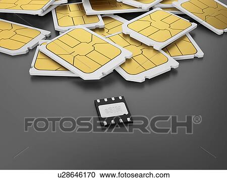 eSIM and SIM cards, illustration. View Large Photo Image Stock Image - eSIM and SIM cards, illustration.. Fotosearch