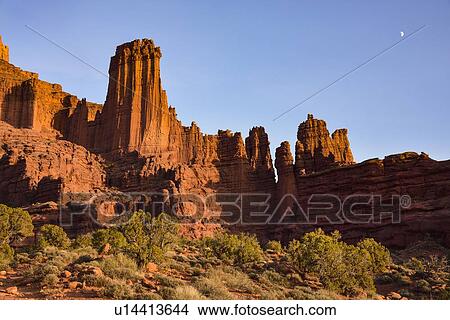 Fisher Towers in Utah, USA View Large Photo Image Picture - Fisher Towers in Utah, USA. Fotosearch