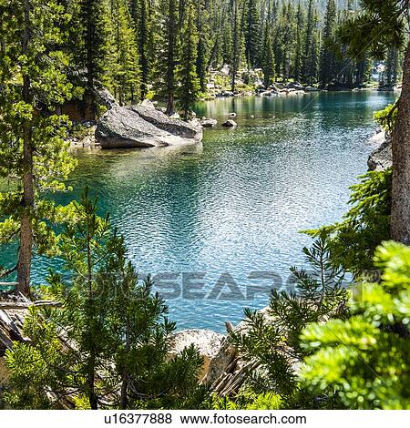 Forest river in Stanley, Idaho, USA View Large Photo Image Stock Photo - Forest river in Stanley, Idaho, USA. Fotosearch