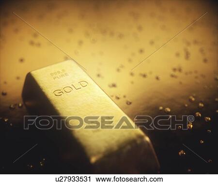 Gold bar and nuggets, studio shot. View Large Photo Image Stock Image - Gold bar and nuggets, studio shot.. Fotosearch