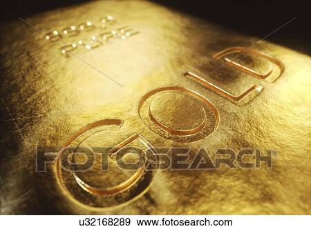 Gold bar, close up illustration. View Large Photo Image Stock Photo - Gold bar, close up illustration.. Fotosearch