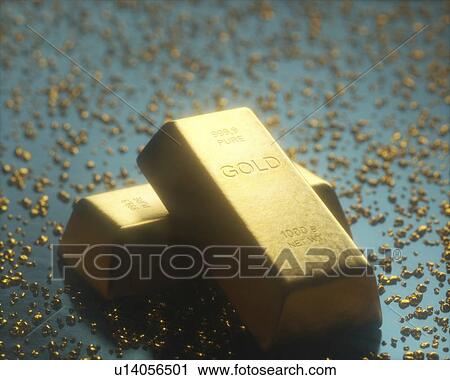 Gold bars and nuggets, studio shot. View Large Photo Image Stock Image - Gold bars and nuggets, studio shot.. Fotosearch