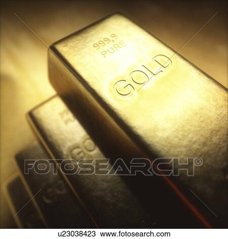 Gold bars, close up. View Large Photo Image Stock Image - Gold bars, close up.. Fotosearch