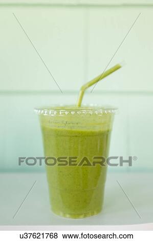 Green smoothie View Large Photo Image Stock Photo - Green smoothie. Fotosearch