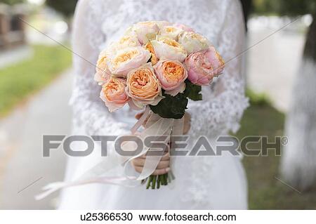Hands of bride holding bouquet View Large Photo Image Stock Image - Hands of bride holding bouquet. Fotosearch