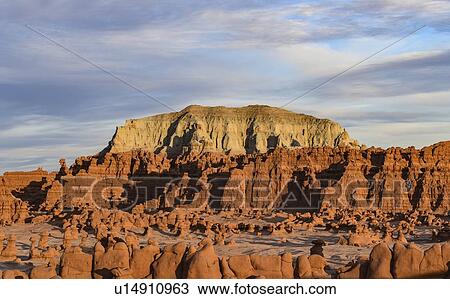 Hoodoos in Goblin Valley State Park, Utah, USA View Large Photo Image Stock Image - Hoodoos in Goblin Valley State Park, Utah, USA. Fotosearch
