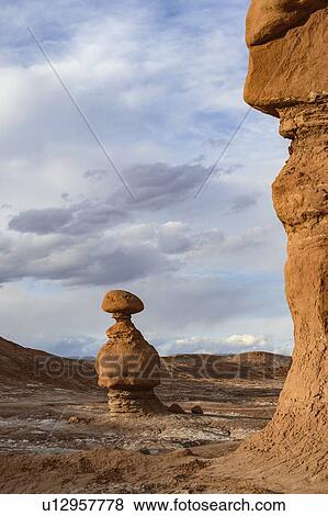 Stock Photo - Hoodoos in Goblin Valley State Park, Utah, USA. Fotosearch