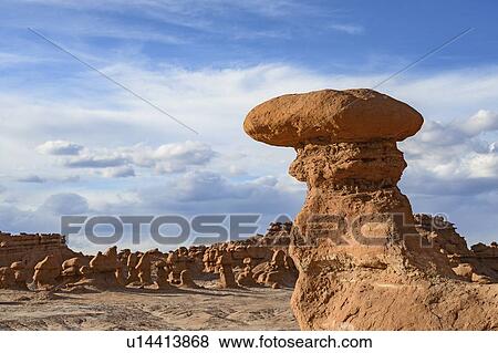 Stock Photo - Hoodoos in Goblin Valley State Park, Utah, USA. Fotosearch